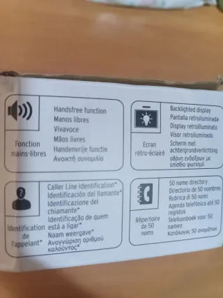 Teléfono Inalámbrico Alcatel Blanco Smile