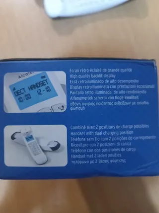 Teléfono Inalámbrico Alcatel Blanco Smile