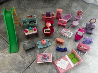 Conjunto Juguetes Casa Muñecas
