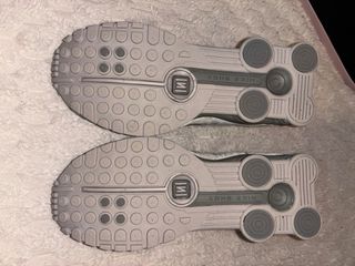 Nike Shox R4 College Grey/Flat Pewter