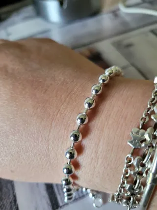 Pulsera Tous Bolas Plata