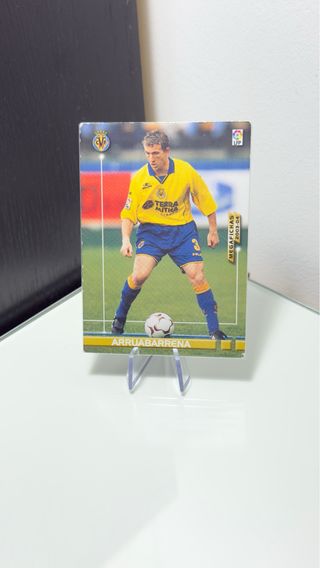 Cromo de fútbol Arruabarrena - Villarreal