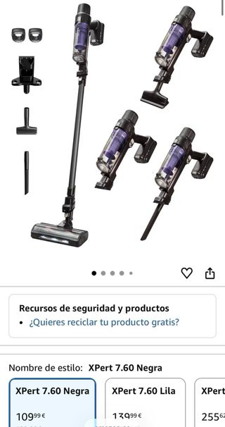 Aspiradora Rowenta X-Nano RH1128