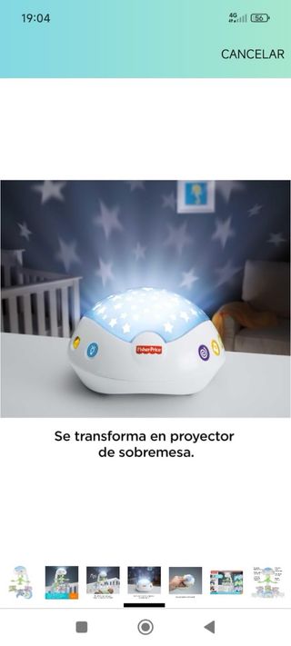 Móvil Cuna Fisher-Price Butterfly Dreams