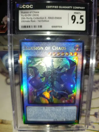 Yu-Gi-Oh! Illusion of Chaos RA02-EN020 MINT+ 9.5