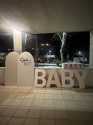 Alquiler de decoración para baby shower