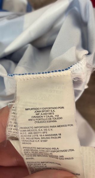 Camiseta Joma Deportivo La Coruña 5 Coloccini 2007