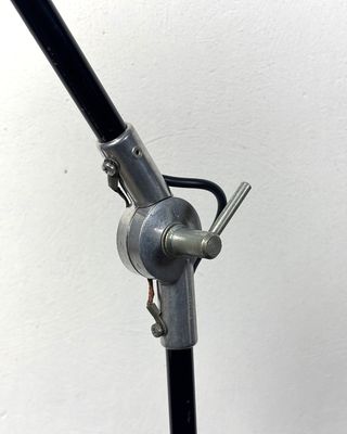 Lampada terra industriale vintage