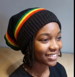 Berretto Lungo Stile Giamaicano Taglia Unica