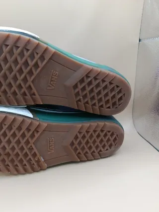 Vans Stacked Zapatillas Negras Verdes Moradas