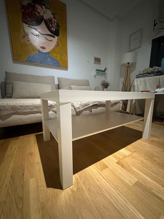Mesa de centro LACK IKEA blanca