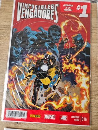 Lote Imposibles Vengadores grapa Panini Marvel