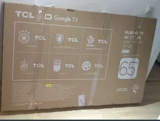 TV smart TCL 65 QLED 4K Google TV Nuevo