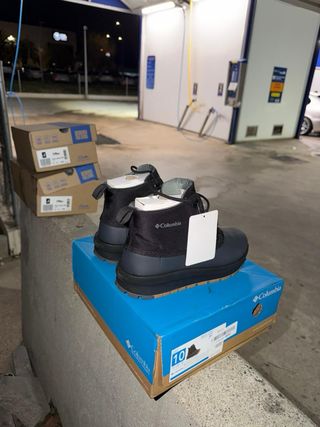 Botas Columbia Nieve Mujer  TALLA 41.  Negras/Gris