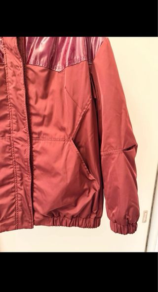 Giubbotto invernale imbottito bordeaux