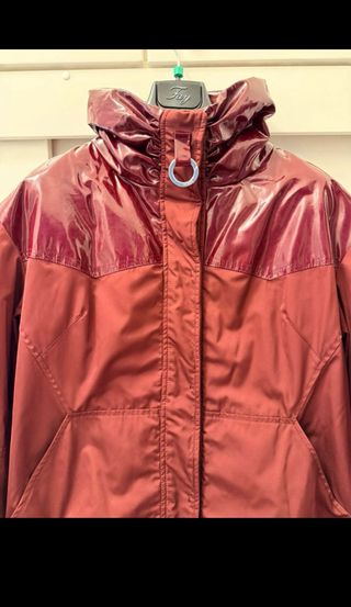 Giubbotto invernale imbottito bordeaux