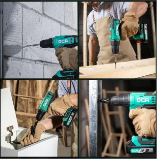 Taladro Atornillador Inalámbrico DCA 20V