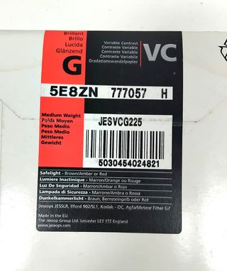 Papel Fotográfico Jessops VC Brillo 13x18cm