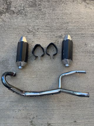 Escape doble salida PGR 190 SM original