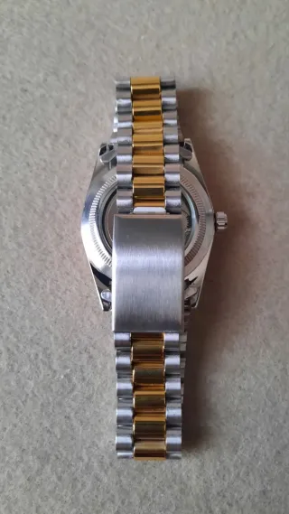 Orologio Winner Automatico Uomo Oro Argento