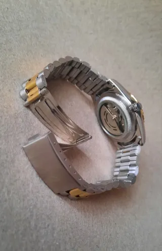 Orologio Winner Automatico Uomo Oro Argento