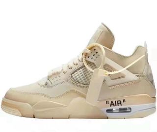 Jordan 4 Beige/Blanco