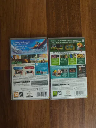 Pack Zelda Link's Awakening y Skyward Sword HD