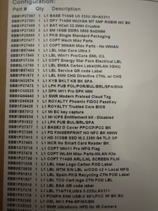 Portátil Lenovo Intel Core Ultra S