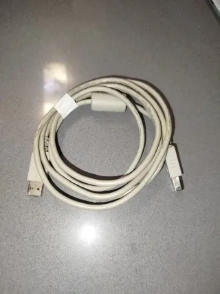Cable USB para impresora y periféricos