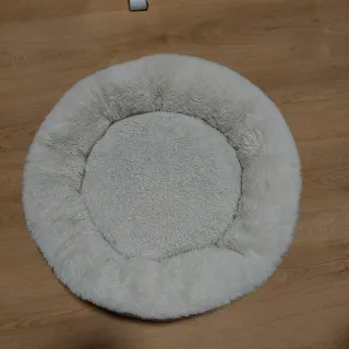 2 Camas para Gatos Acolchadas Beige/Marrón