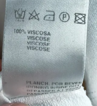 Camiseta Lasserre blanca estampada T.L