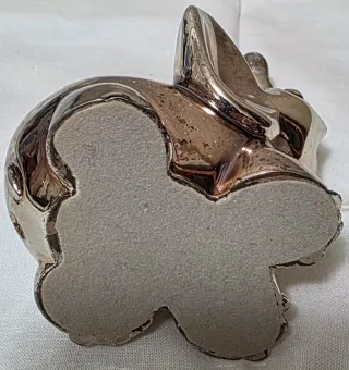 Elefantino in metallo argentato