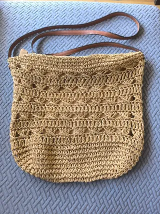 Bolso de rafia veraniego