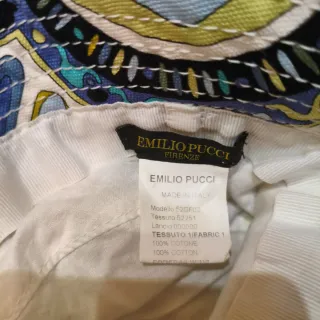 Cappello Emilio Pucci fantasia