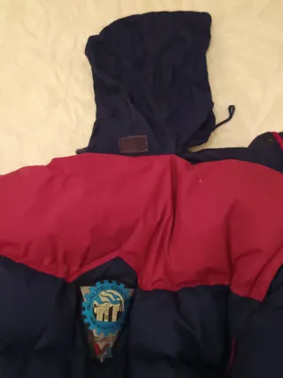 Plumífero 50% plumón azul marino