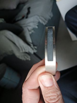 Pulsera Montblanc Urban Walker Acero Negra