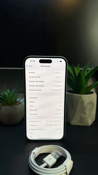 iPhone 15 128GB • 90% Batería • Buen estado