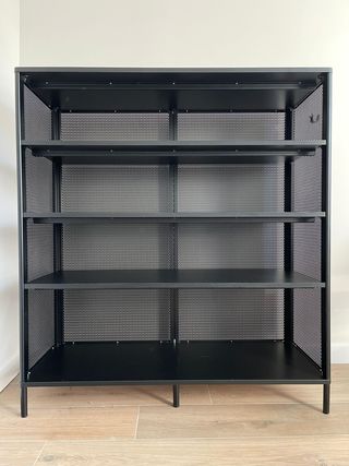 Estantería IKEA BEKANT Negra Metálica