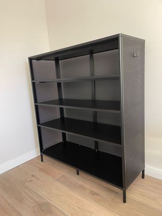 Estantería IKEA BEKANT Negra Metálica