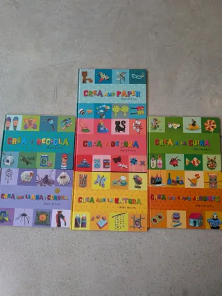 Lot de 7 llibres: Creacions per a festes, crea ...