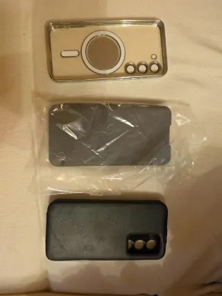 3 Fundas Samsung S23 (1 Nueva, 2 Usadas)