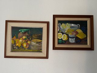 Dos cuadros decorativos