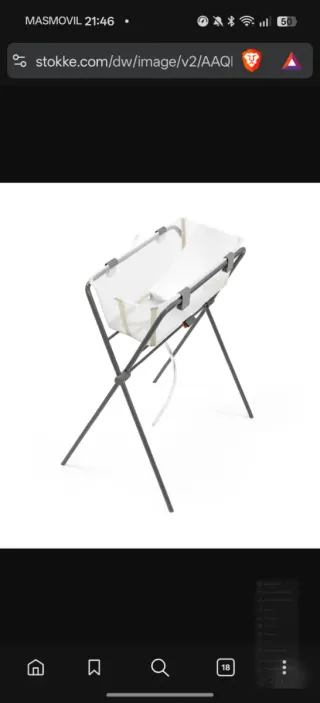 Bañera Stokke XL con patas y reductor