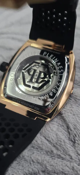 Reloj Philipp Plein Negro y Dorado