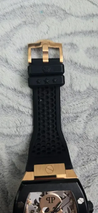 Reloj Philipp Plein Negro y Dorado