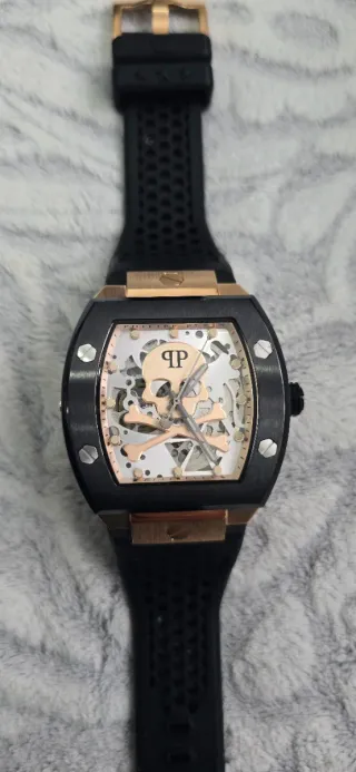 Reloj Philipp Plein Negro y Dorado