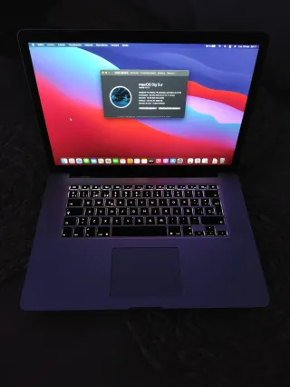MacBook Pro 15 Intel Core i7 16GB RAM
