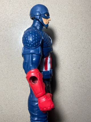 Capitán América con Escudo cabeza articulada