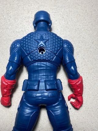 Capitán América con Escudo cabeza articulada