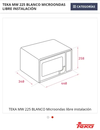 Microondas Teka MW 225